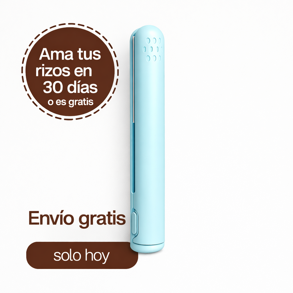 MiniRizo™ Plancha Rizadora Mini con Doble Uso